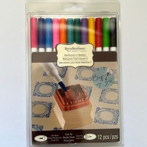 NIP Recollections markers. Fine brush/extra fine dual tip